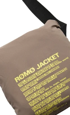 New Regnjakke - Rømø Festival - Dusty Oak/Just Yellow Jakker & Frakker|Alt Overtøj