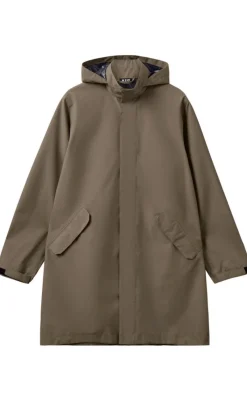 New Regnjakke - Rømø Long Unisex - Dusty Oak Alt Overtøj|Jakker & Frakker