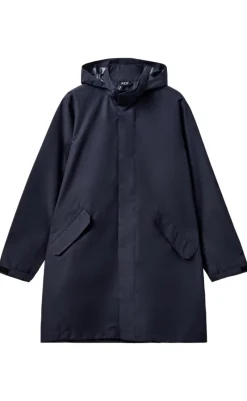 Discount Regnjakke - Rømø Long Unisex - Navy Jakker & Frakker|Alt Overtøj