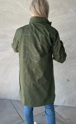 New Regnjakke - Rømø Long Unisex - Army Jakker & Frakker|Alt Overtøj