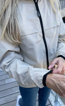 Outlet Regnjakke - Rømø Unisex - Warm Grey Jakker & Frakker|Alt Overtøj