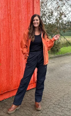 New Regnsæt - Bornholm - Autumn Leaf / Navy Alt Overtøj