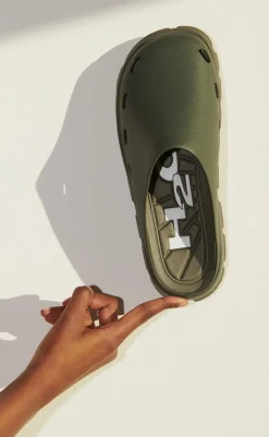 New Sandal - Closed Trek - Army Sandaler