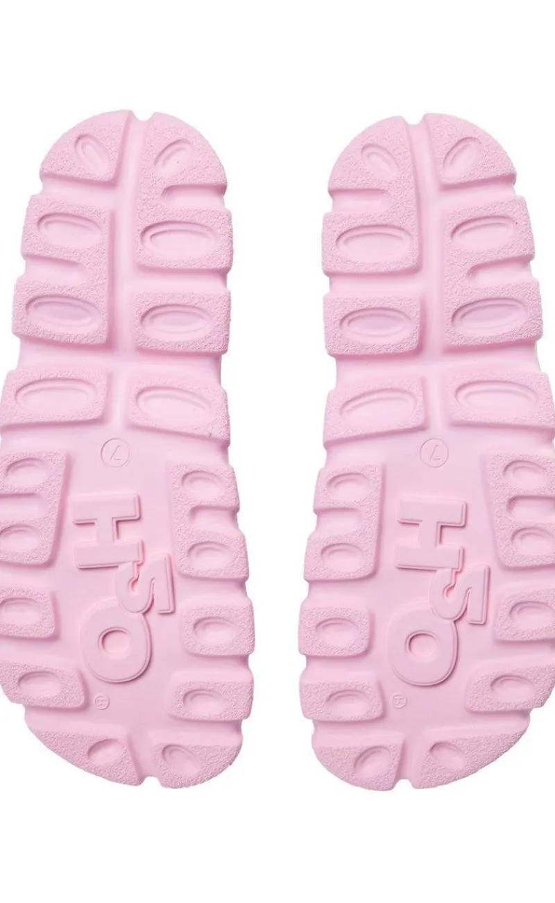 Online Sandal - Trek - Light Pink w. White Logo Sandaler