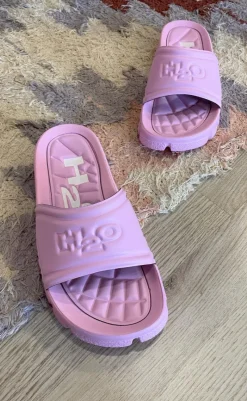 Online Sandal - Trek - Light Pink w. White Logo Sandaler