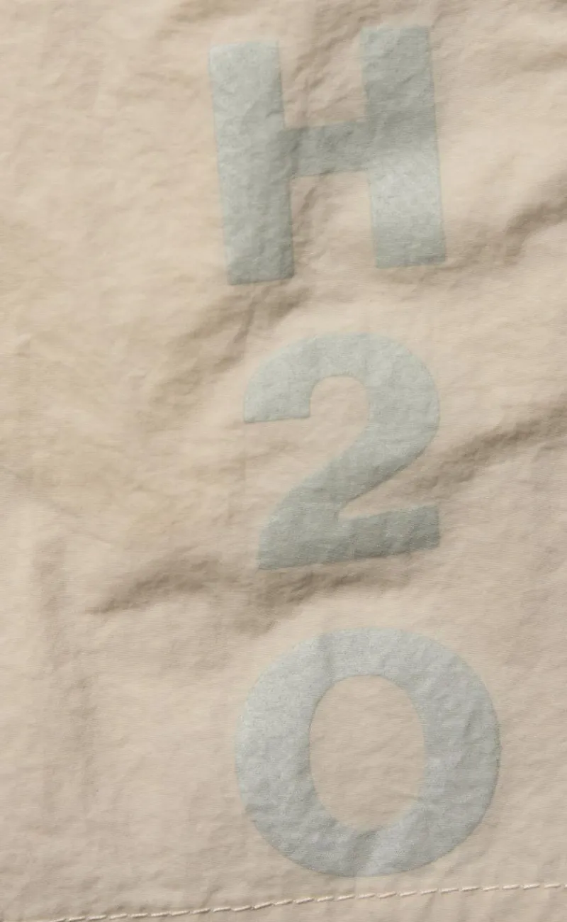 Hot Shorts - Leisure Logo - Beige Shorts