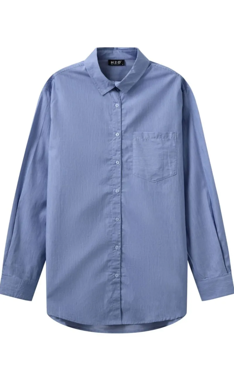 Online Skjorte - Rønne Essential LS - Blue Skjorter