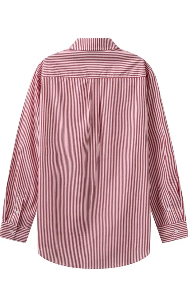 Discount Skjorte - Rønne Essential LS - Red/White Skjorter