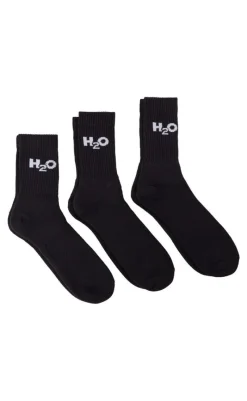 Online Strømper - 3-Pack - Black Strømper & Strømpebukser