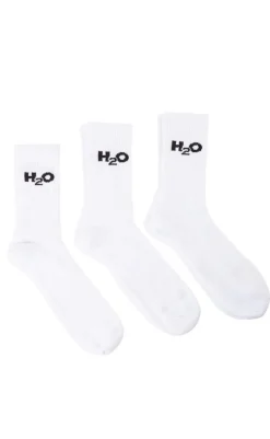 Discount Strømper - 3-Pack - White Strømper & Strømpebukser