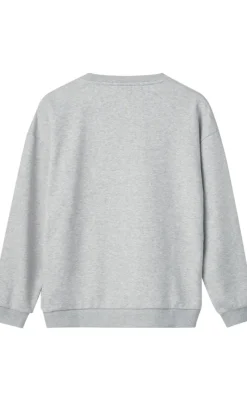 Outlet Sweater - Base Sweat O'Neck - Light Grey Melange Striktrøjer & Sweat