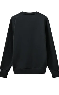 New Sweater - Logo Sweat O'Neck - Navy/White Striktrøjer & Sweat