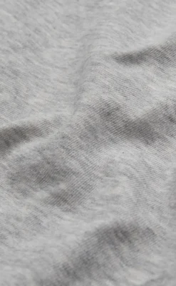 Sweatshirt - Logo - Lt. Grey Mel/Black Striktrøjer & Sweat