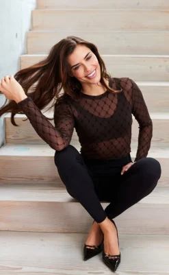 Clearance Bluse - Mesh - 89 Bluser