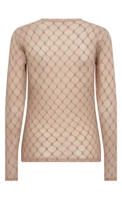 Outlet Bluse - Mesh - Golden Bluser