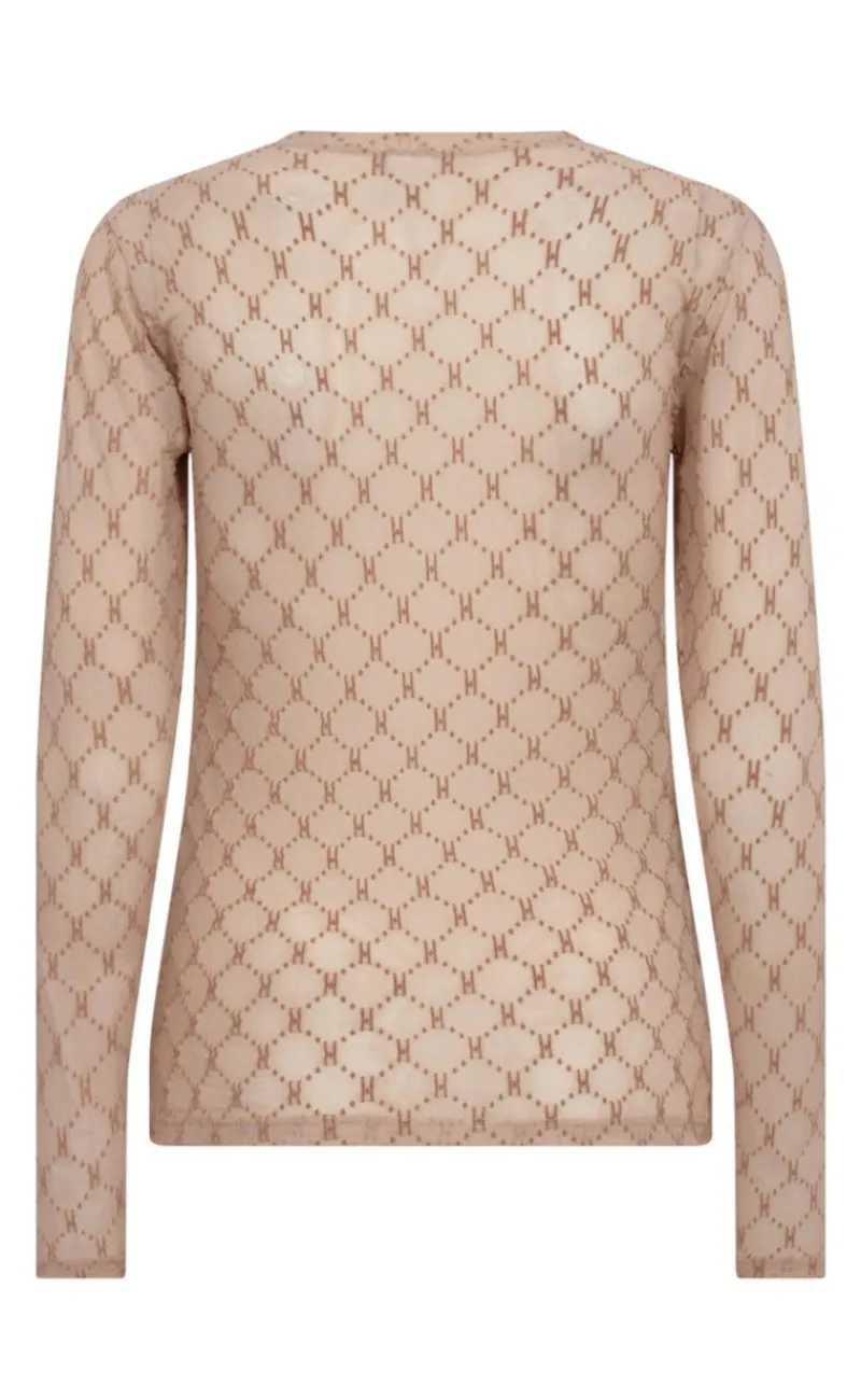 Outlet Bluse - Mesh - Golden Bluser