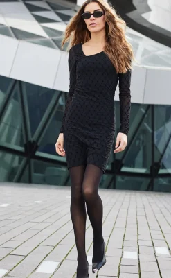 Outlet Strømpebukser - 16300-77 - Black Strømper & Strømpebukser|Strømpebukser