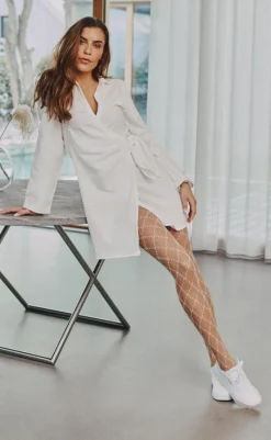 New Strømpebukser - Logo 25 Denier - White Strømper & Strømpebukser|Strømpebukser