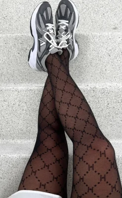 Sale Strømpebukser - Logo 25 Denier - Black Strømper & Strømpebukser|Strømpebukser