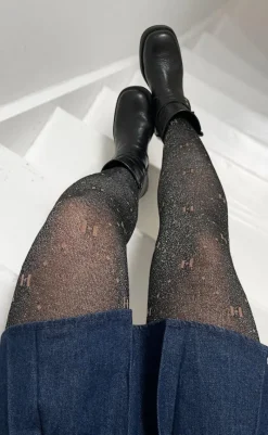 Best Strømpebukser - Heavy Logo - Black Strømper & Strømpebukser|Strømpebukser