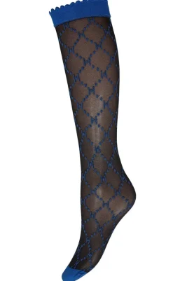 Best Strømper - Knee High Logo - Navy Strømper & Strømpebukser