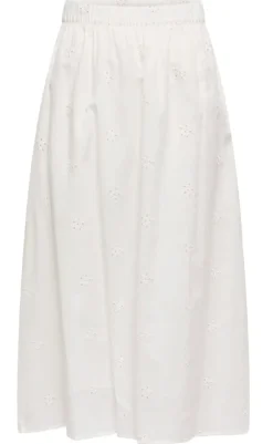 Sale Nederdel - Clara Anglaise - Cloud Dancer Nederdele