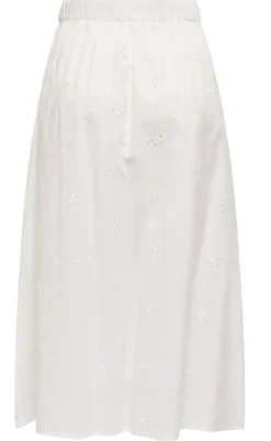 Sale Nederdel - Clara Anglaise - Cloud Dancer Nederdele