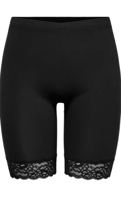 Online Shorts - Ava Lace - Black Shorts