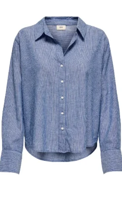 New Skjorte - Mila - Star Sapphire/Cloud Dancer Skjorter