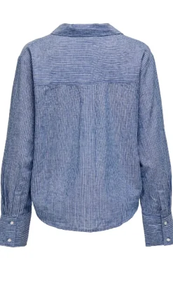 New Skjorte - Mila - Star Sapphire/Cloud Dancer Skjorter