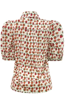 Liberte Bluse - Flora - Strawberry Bluser