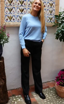 Online Liberte Bluse - Vivi - Light Blue Bluser