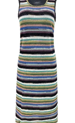 Hot Liberte Kjole - Bia - Blurred Multi Stripe Kjoler