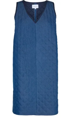 Online Liberte Kjole - Dibby Quilt - Blue Denim Kjoler
