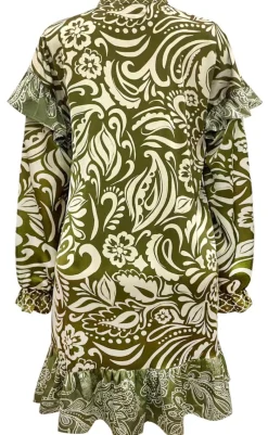 Online Liberte Kjole - Tia Frill - Army Kjoler