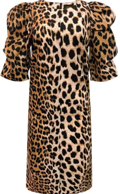 Hot Liberte Kjole - Winnie - Big Lux Leo Kjoler