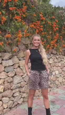 Liberte Top - Alma Turn - Black T-shirts & Toppe