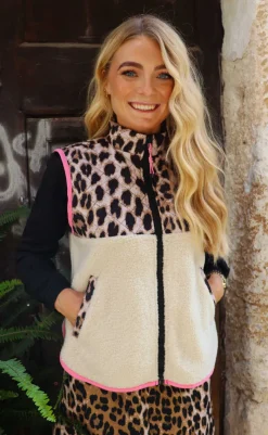 Best Liberte Vest - Teddy - Big Lux Leo Veste