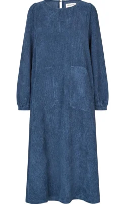 New Lolly Laundry Kjole - Lucas - Dark Blue Kjoler