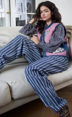 Bukser - Maisie - 80 Stripe Bukser & Jeans