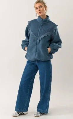 Hot Jakke - Fall - Dusty Blue Jakker & Frakker|Alt Overtøj