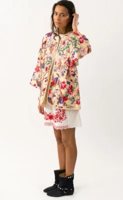 Best Jakke - Lulu - Flower Print Jakker & Frakker|Alt Overtøj