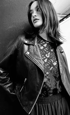 Outlet Jakke - Madison - Black / Gold Jakker & Frakker|Alt Overtøj