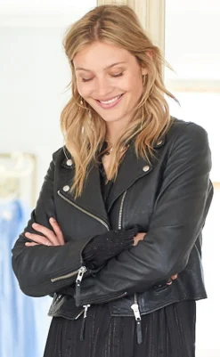 Outlet Jakke - Madison - Black / Gold Jakker & Frakker|Alt Overtøj