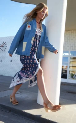 Jakke - Mila - Washed Denim Jakker & Frakker|Alt Overtøj