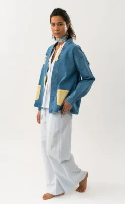 Jakke - Mila - Washed Denim Jakker & Frakker|Alt Overtøj