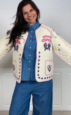 Clearance Jakke - Wilma - Creme Jakker & Frakker|Alt Overtøj