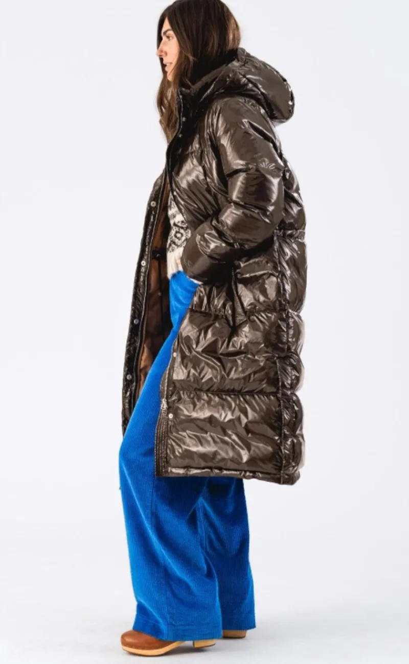 Jakke - Willa Long - Dark Mokka Jakker & Frakker|Alt Overtøj