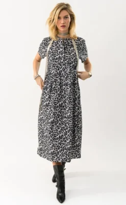 Hot Kjole - Aliya - Leopard Print Kjoler