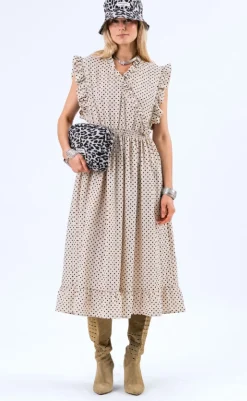 Outlet Kjole - Idina - Creme Kjoler